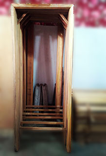 wooden frames